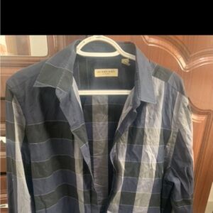 Burberry checked shirt sz M